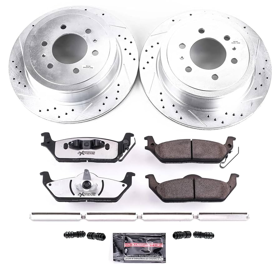 Amazon.com: Power Stop K1950-36 Rear Z36 Truck & Tow Brake